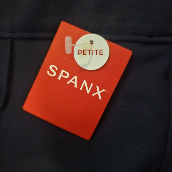 SPANX Smooth Perfect Fit Ponte Flare Pant- NAVY - Picture 4 of 4